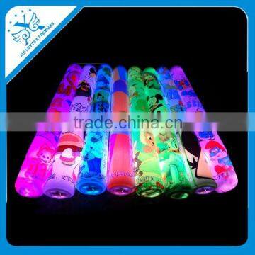 led foam flashing light sticks foam party led cheer stick