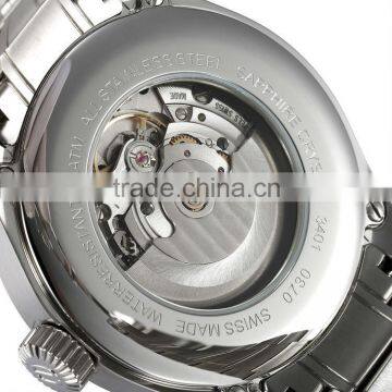 10 ATM Water-resistant Stainless Steel Case Watch Japan Automatic Movement Sapphire Glass With Stainless Steel Band photo-6