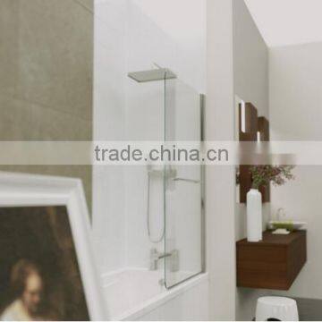 Single Panel Standard Bath Screen With Towel Rail photo-2