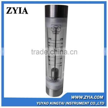 High pressure 750LPM zyia ammonia gas flow meter/sea water flow meter