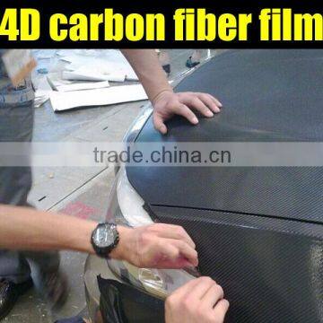 Beautiful car decoration 1.52*30m 4d carbon fiber sticker