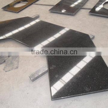 Black Galaxy Granite Countertop and Vanity Tops photo-2