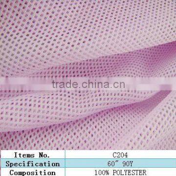 Lining stretch lycra knitted polyester airmesh fabric