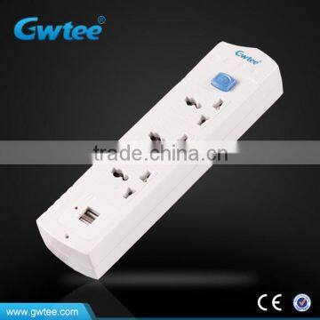 Universal electric USB socket