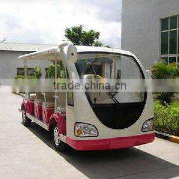 8-14 seats Electric mini bus Tourist Couch Car with CE