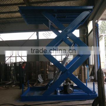 electric hydraulic fixed scissor lift platform