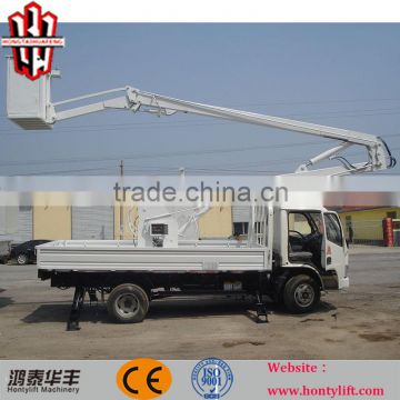 DongFeng 18m/20m/22m 4X2 truck mounted boom lift truck,cherry picker for sale