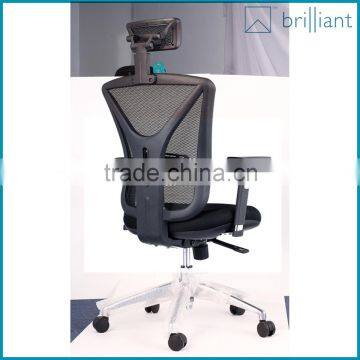 892A High Back Ergonomic Executive Chair With Headrest in Mesh Quality Choice photo-3
