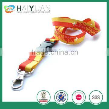 Cheap custom key lanyards with full color printing