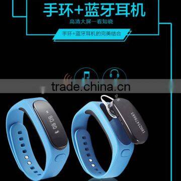 Bluetooth Smart Bracelet Sports Fitness Tracker Smart Wristband Activity Sleep Monitor for IOS Iphone Android Smartphone