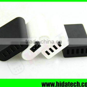 Best quality 5 usb mobile travel charger multi usb charger supplier