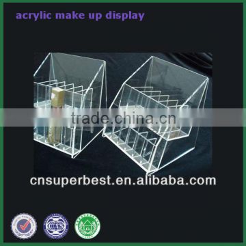 Hot sale clear acrylic make up display for lipstick