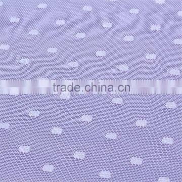 Wholesale Factory Price Allover Nylon Polka Lace Fabric for Lades Underwear photo-2