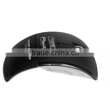 Hot-selling Arc Foldable Gift Wireless Mouse With USB Mini Receiver for PC/Laptop photo-5