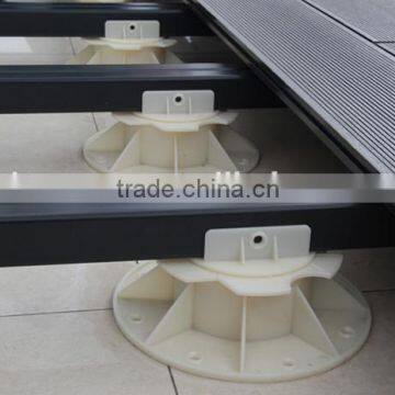 timber joist deck and wpc decking pedestal decking support plastic pedestal