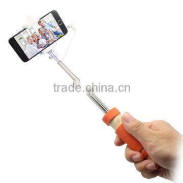 New Products 2016 Mini Wired Selfie Stick Telescopic Baton Holder For Cell Phone photo-4