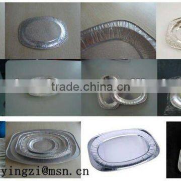 disposable aluminum serving platter oval