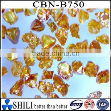 Industrial amber CBN powder for making special cutting inserts