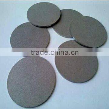 Titanium powder sintering filter plate, microporous precision filter plate