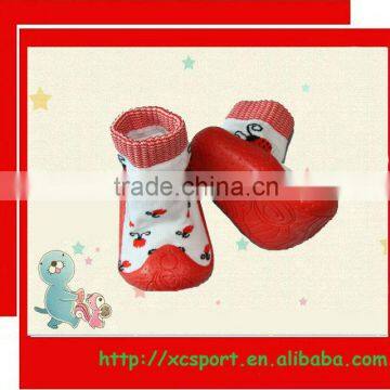 cute rubber sole baby SHOE SOCKS