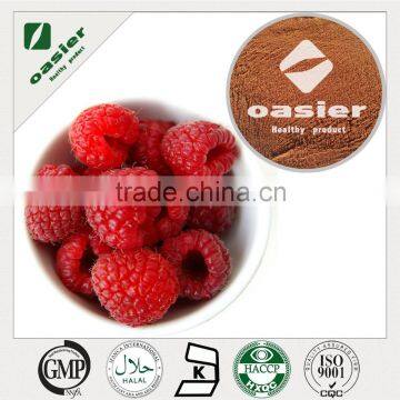 Anti-cancer 4%-20% raspberry ketone/5% Flavone/20% Ellagic Acid Natural Raspberry Extract for bodybuilding supplement