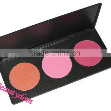 Hot! Professional 3 Contour Blush palette, Three Naturel Color Blush-- super Large