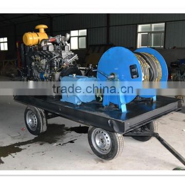 diesel engine high pressure water jet drain clean equipment high pressure drain cleaning equipment