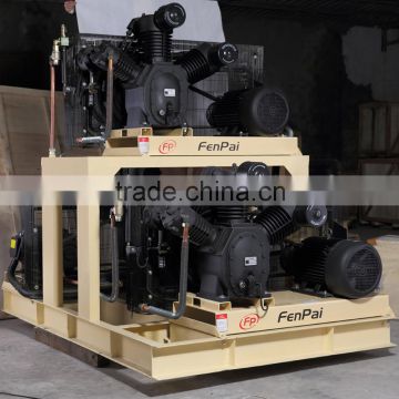 Blow molding machine air compressor