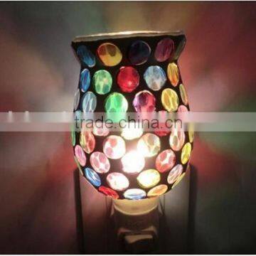 Small Led Crackle Glass Mosaic Light Night Slippers for Home Decoration