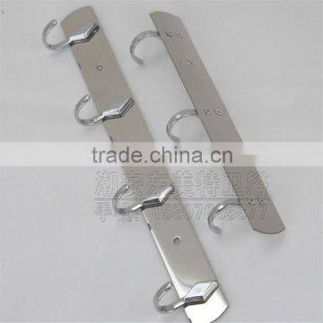 Quality Stainless Steel Hook Hanger Clothes Storage Bathroom Accessories Coat Hanger 4 Hooks photo-3