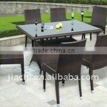 outdoor rattan table leg