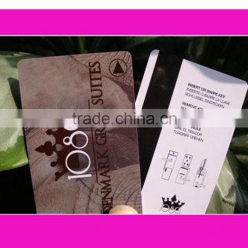 Popular new design blank rfid pvc card