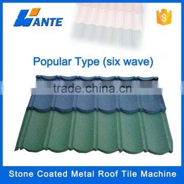 2015 Trade Assurance Colorful Stone Chip Coated Steel Roof Tile,stone Coated Metal Roof Tile photo-5