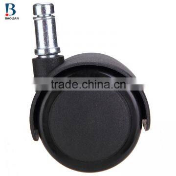 2015 Cheap Good 50mm Nylon PU Waterproof Double Swivel Office Chair Caster Wheels photo-3