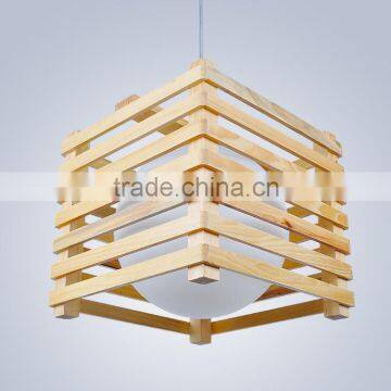 Stylish Modern wooden lamp, wooden pendant light, canteen light