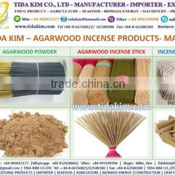 JOSS POWDER NATURAL AGARWOOD POWDER TIDA KIM INCENSE COILS CONES STICK CYLINDE RAW INCENSE RAW AGARBATTI IN BLACK WHITE photo-2