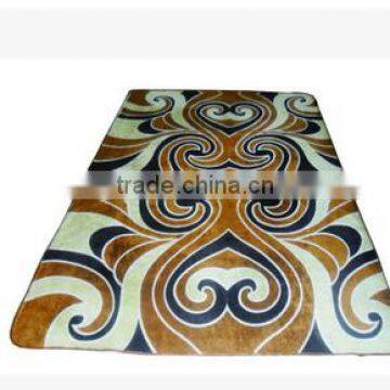 Emboss new flower design carpet 150*210cm for Algeria country