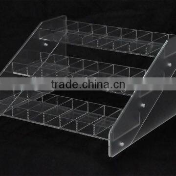 Stepped Custom Clear Acrylic Plant Stand With Screws