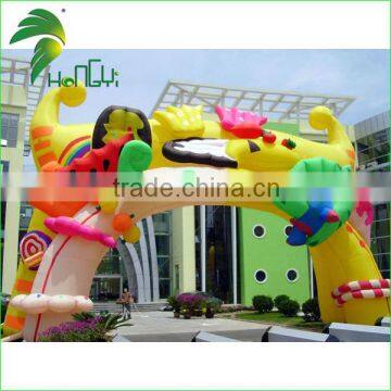 Cute Lifelike Lovely Newest Design Popular Inflatable Cartoon Design Arch Door