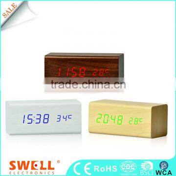 large number car led clock , simple led digital clock for car