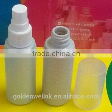 1.7oz bottle-white with sprayer cap-natural