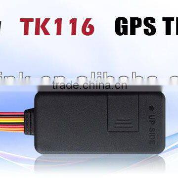 TK116 GPS vehicle tracking device not only the function of GPS tracking, many extensions allow customers to choose