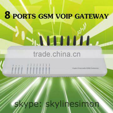 antenna router goip8 voip gateway gsm gateway 8 ports in chinaskyline