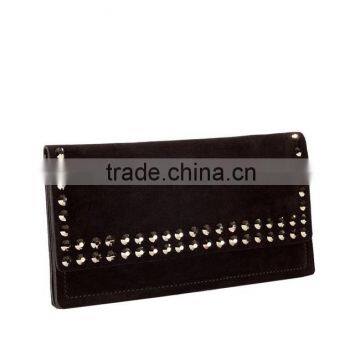 CL11-069 New arrival PU beaded black envelope clutch bag