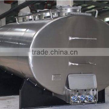 Stainless steel bulk milk chiller