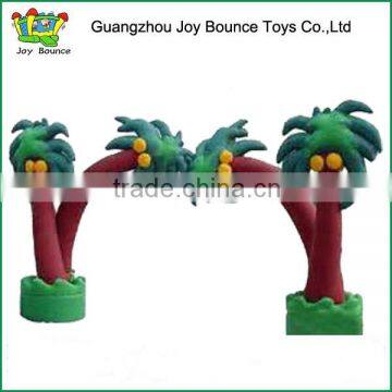 2015 outdoor inflatable palm tree arch for party