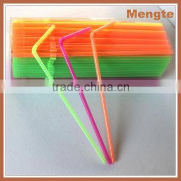 Zhejiang Mengte High Quality Neon cocktail drinking straw