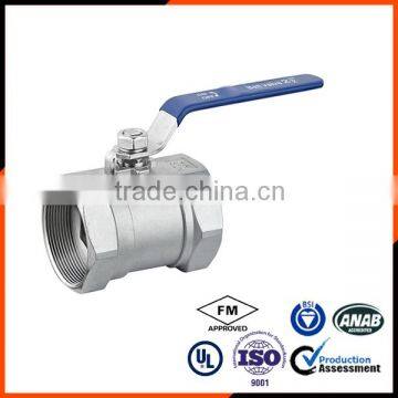 One-peace SS304 FxF Thread Ball valve