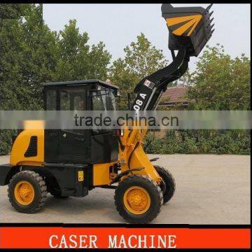 Mini wheel loader ZL08A with CE certificate, small loader ZL08