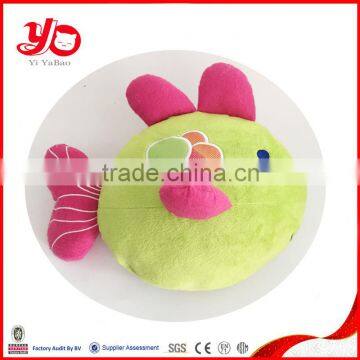 2016 hot selling stuffed plush fish toy